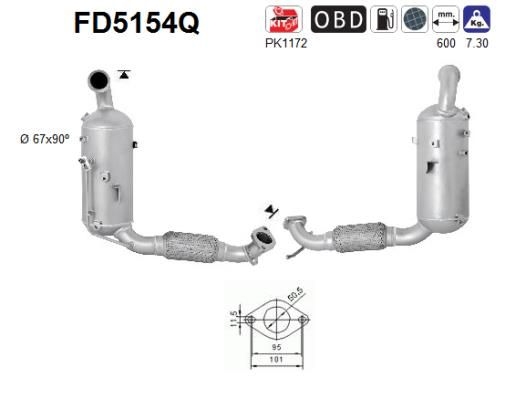AS Roetfilter (FD5154Q)