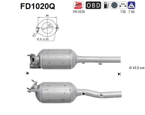 AS Roetfilter (CAPI) (FD1020Q)