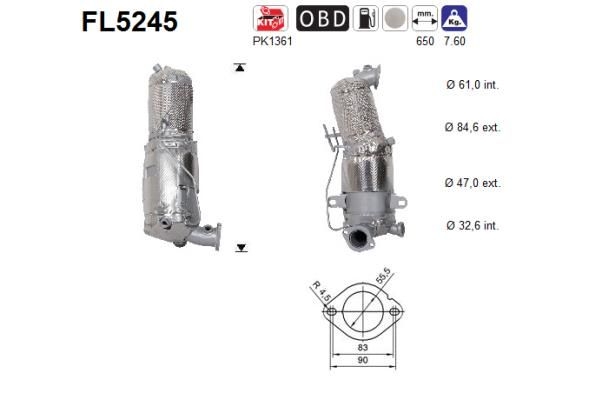 AS Roetfilter (FL5245)