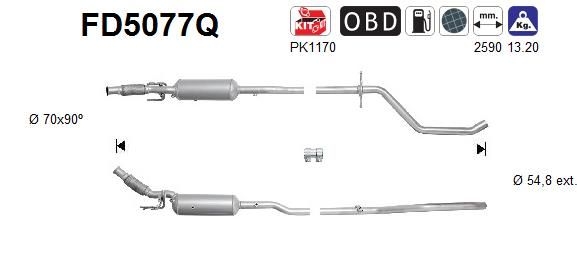 AS Roetfilter (FD5077Q)