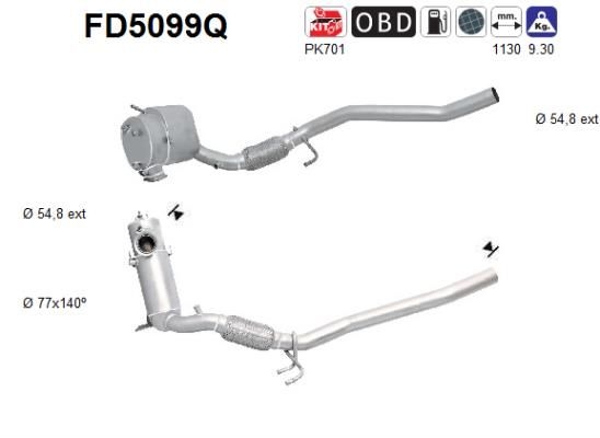 AS Roetfilter (FD5099Q)