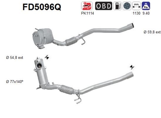 AS Roetfilter (FD5096Q)