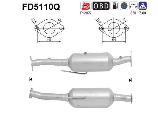AS Roetfilter (FD5110Q)