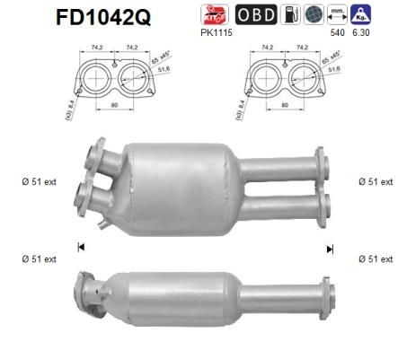 AS Roetfilter (CAPI) (FD1042Q)