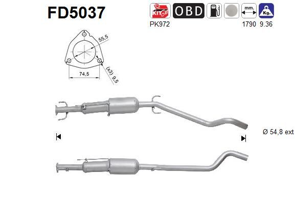 AS Roetfilter (FD5037)