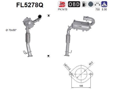 AS Roetfilter (FL5278Q)