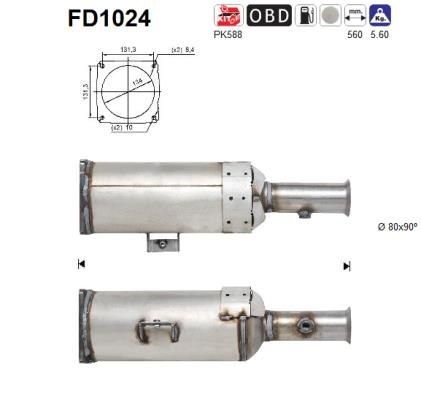 AS Roetfilter (FD1024)