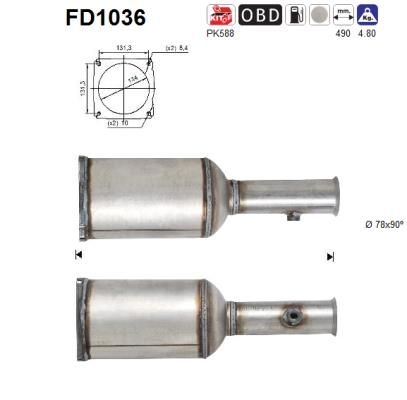 AS Roetfilter (CAPI) (FD1036)