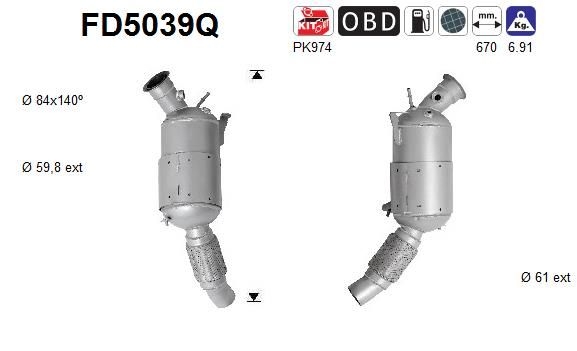 AS Roetfilter (FD5039Q)