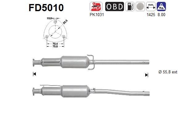 AS Roetfilter (CAPI) (FD5010)