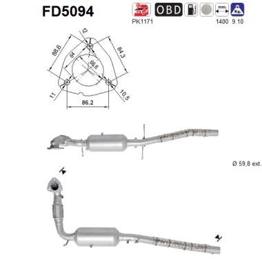 AS Roetfilter (FD5094)