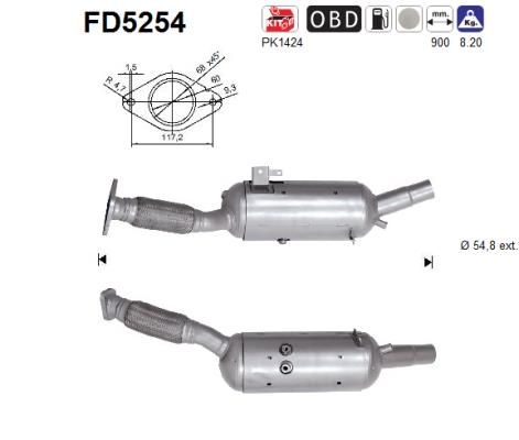 AS Roetfilter (FD5254)