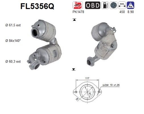 AS Roetfilter (FL5356Q)