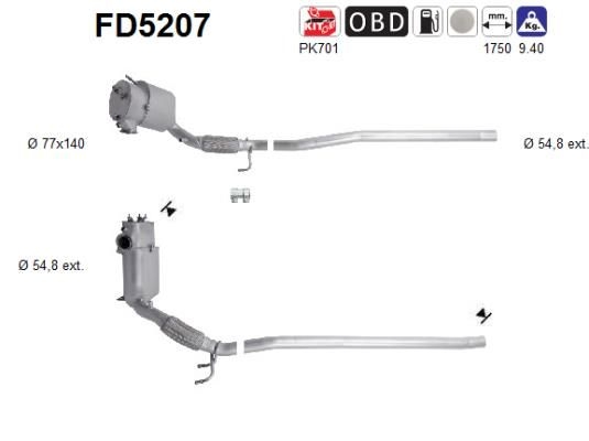 AS Roetfilter (FD5207)