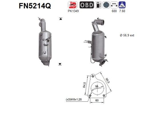 AS Roetfilter (FN5214Q)