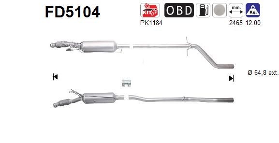 AS Roetfilter (FD5104)