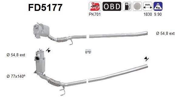 AS Roetfilter (FD5177)