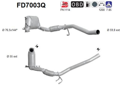AS Roetfilter (FD7003Q)