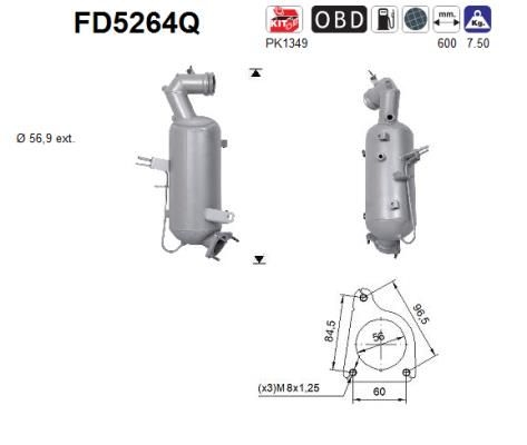 AS Roetfilter (FD5264Q)