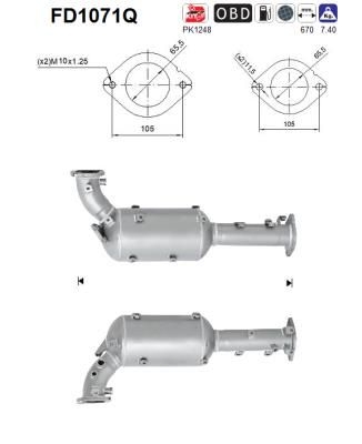 AS Roetfilter (FD1071Q)