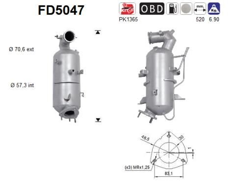 AS Roetfilter (FD5047)