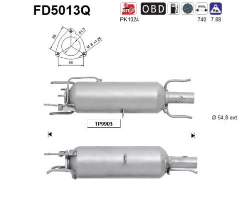 AS Roetfilter (CAPI) (FD5013Q)