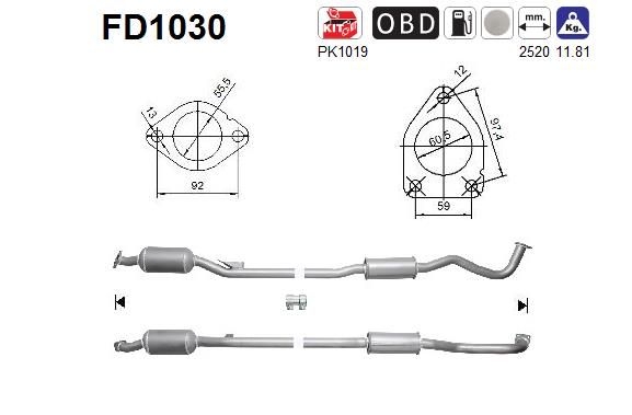 AS Roetfilter (FD1030)