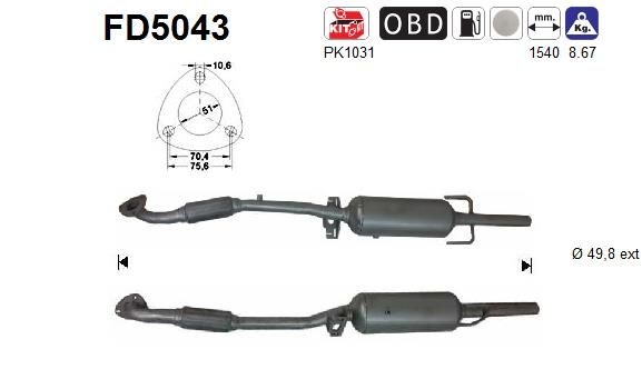 AS Roetfilter (FD5043)