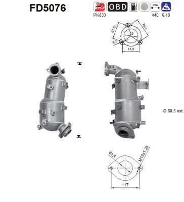 AS Roetfilter (FD5076)