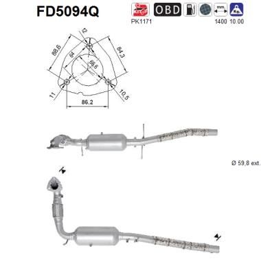 AS Roetfilter (FD5094Q)