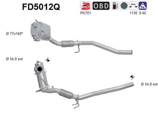 AS Roetfilter (FD5012Q)