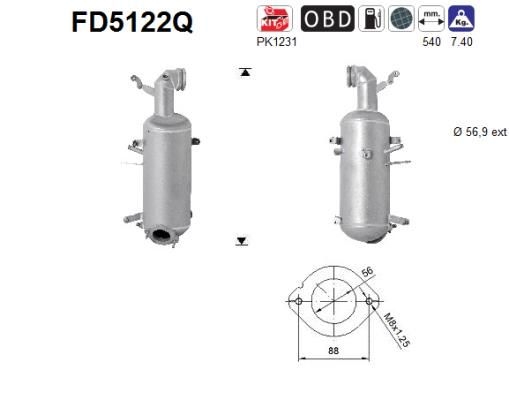 AS Roetfilter (FD5122Q)