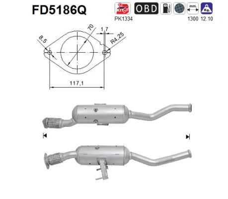 AS Roetfilter (FD5186Q)
