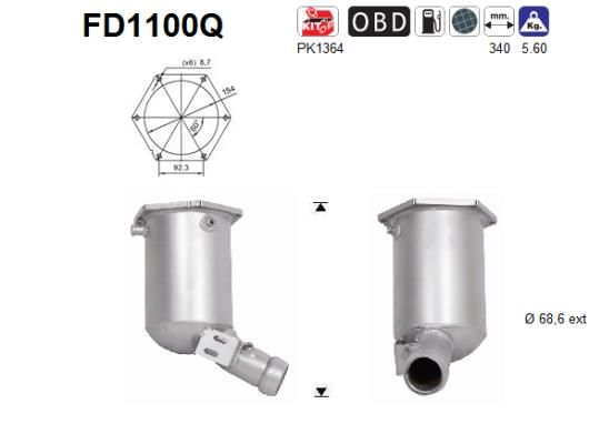 AS Roetfilter (CAPI) (FD1100Q)