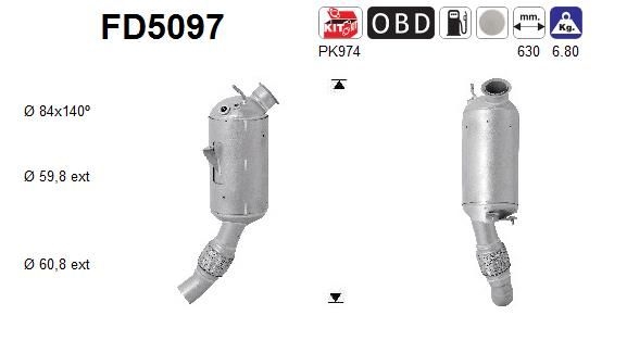AS Roetfilter (FD5097)