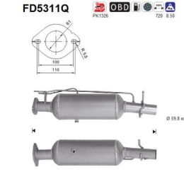 AS Roetfilter (FD5311Q)