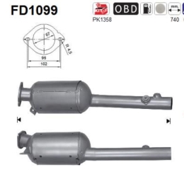 AS Roetfilter (FD1099)