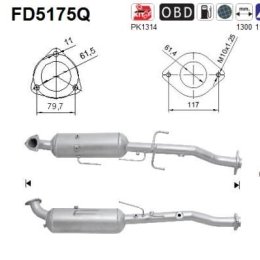 AS Roetfilter (FD5175Q)