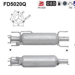 AS Roetfilter (FD5020Q)