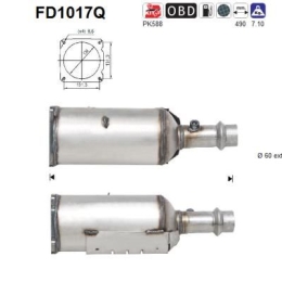 AS Roetfilter (FD1017Q)