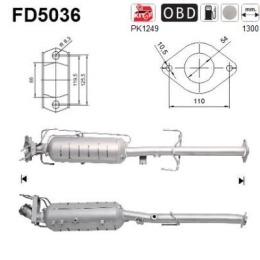 AS Roetfilter (FD5036)