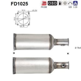 AS Roetfilter (FD1025)