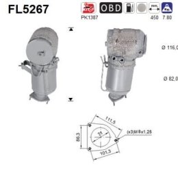 AS Roetfilter (FL5267)