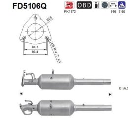 AS Roetfilter (FD5106Q)