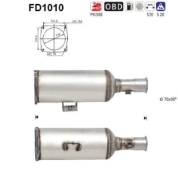 AS Roetfilter (FD1010)