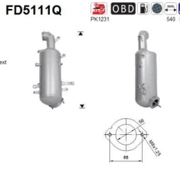 AS Roetfilter (FD5111Q)