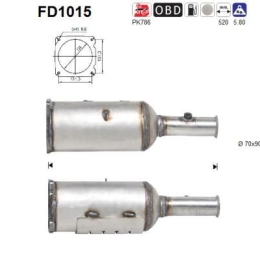 AS Roetfilter (FD1015)