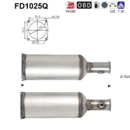 AS Roetfilter (FD1025Q)