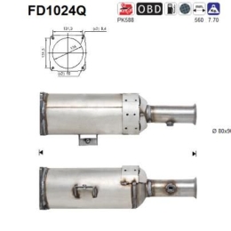 AS Roetfilter (FD1024Q)