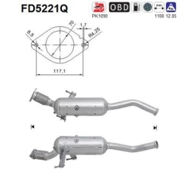 AS Roetfilter (FD5221Q)